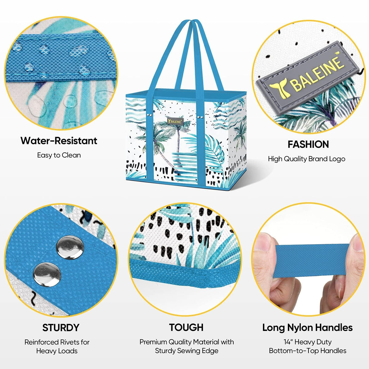 BALEINE long-handled bags for comfortable shoulder carrying