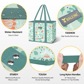 BALEINE organized shopping in-cart setup for efficient use.