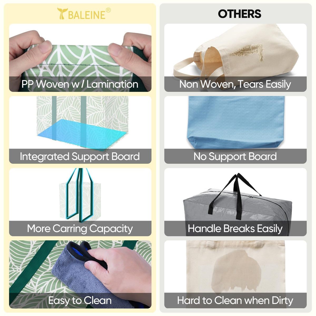 BALEINE stylish color options suit any outing.