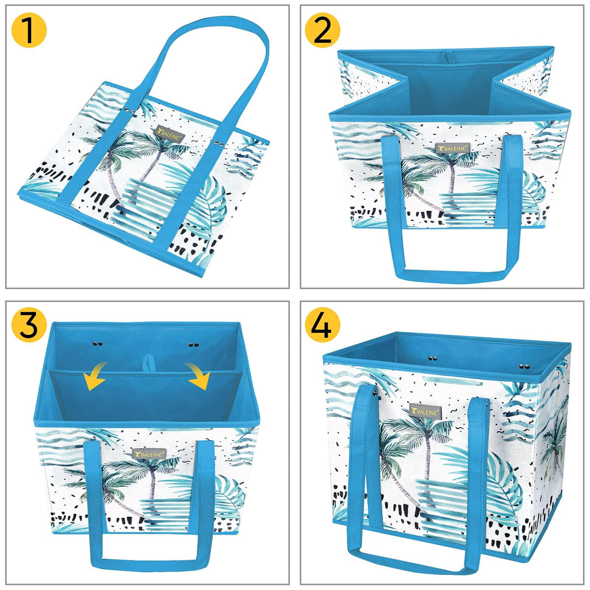 BALEINE trunk loading makes unloading groceries quick and easy