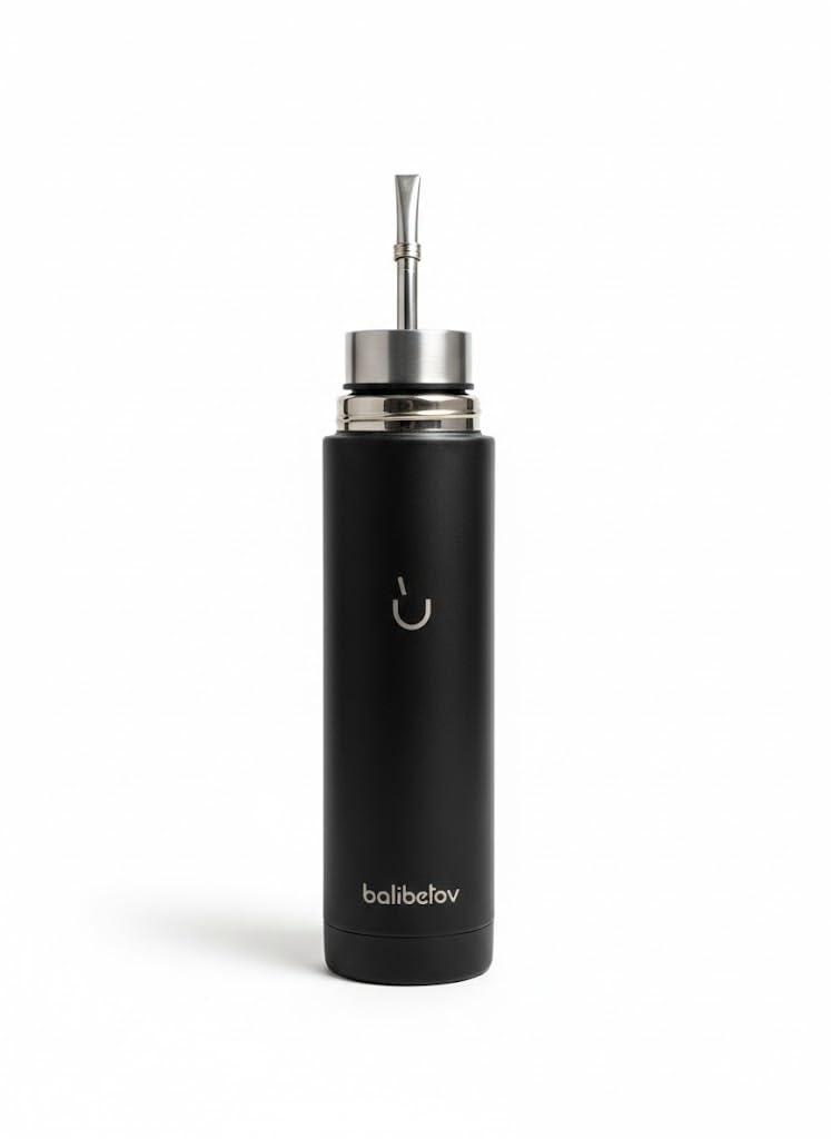 Balibetov 25oz self-serving mate bottle pour for easy, one-unit use