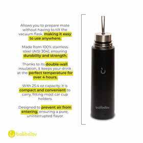 Balibetov all-in-one mate brewer blends tradition with convenience