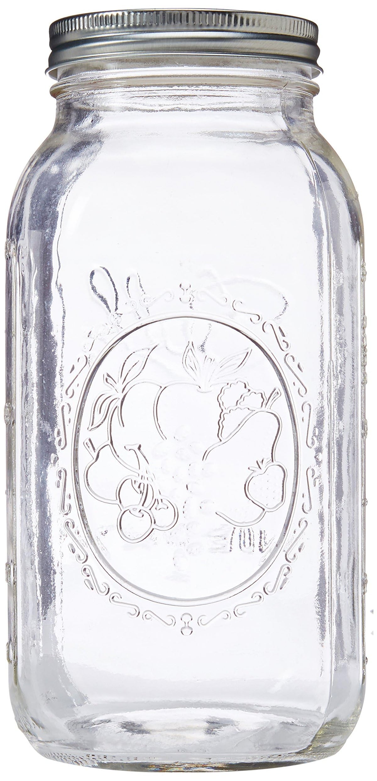 Ball 64oz jar 2-pack, lead-free, ideal for long-term storage.