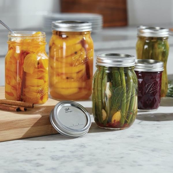 Ball gift-ready preserving jar 8-pack for thoughtful homemade treats.