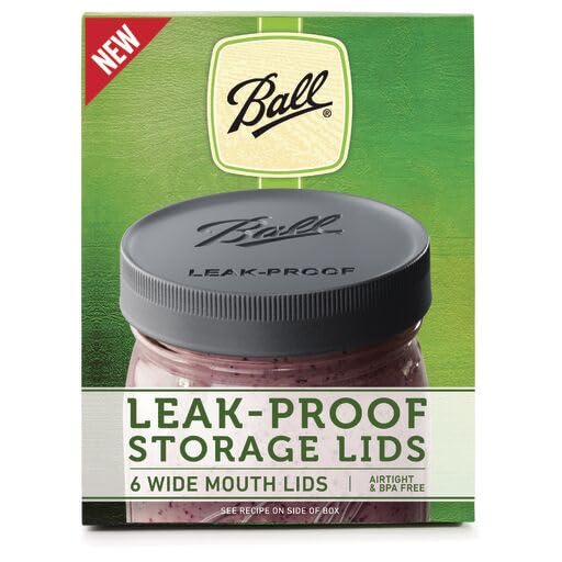 Ball leak-proof lids with ridged edge providing easy grip during canning
