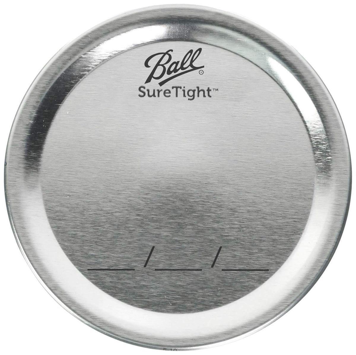 Ball metal lid and band included with the jar.
