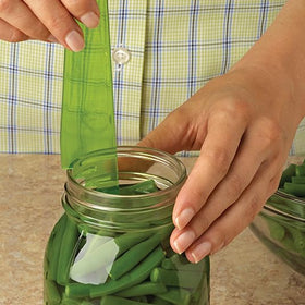 Ball regular mouth lids storage ready design helps preserve canned goods.