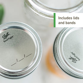 Ball wide-mouth 32oz jars for fresh juice storage
