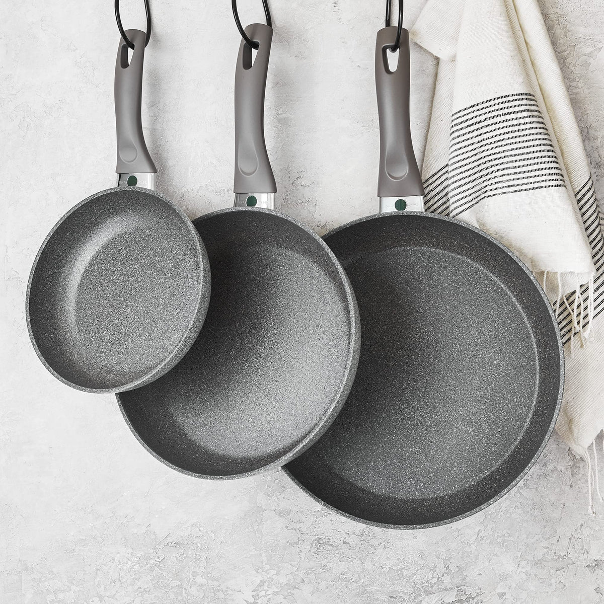 Ballarini Modena large Dutch oven delivers even heat retention for braises and stews.
