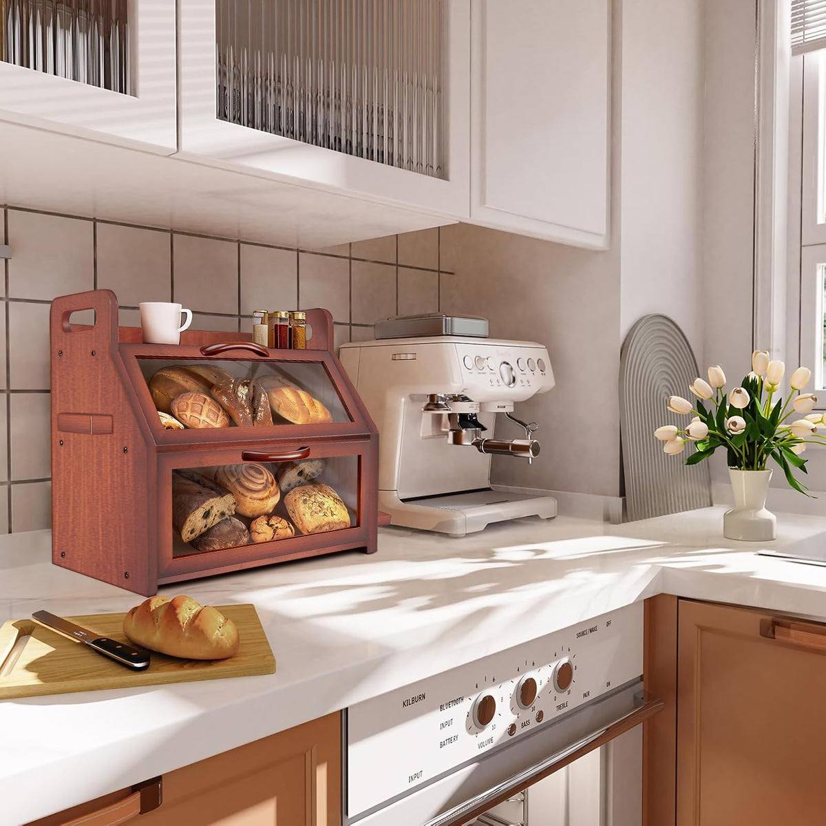 BAMBANG waterproof bamboo resists cracking for long-lasting kitchen use