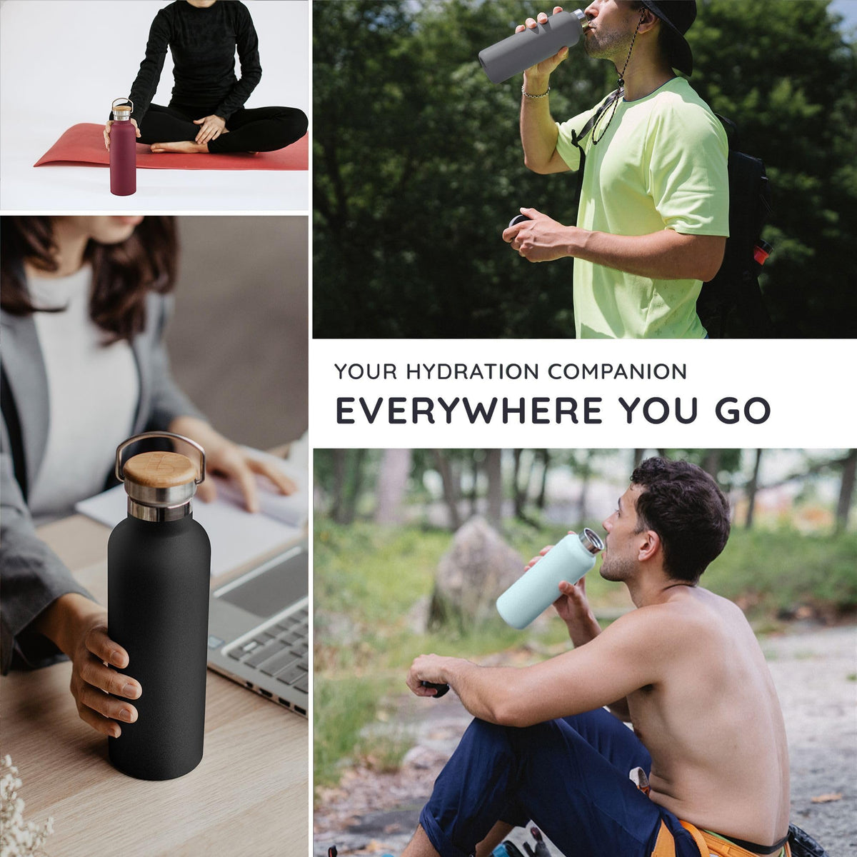 Bambaw lightweight design fits in bags or backpacks.
