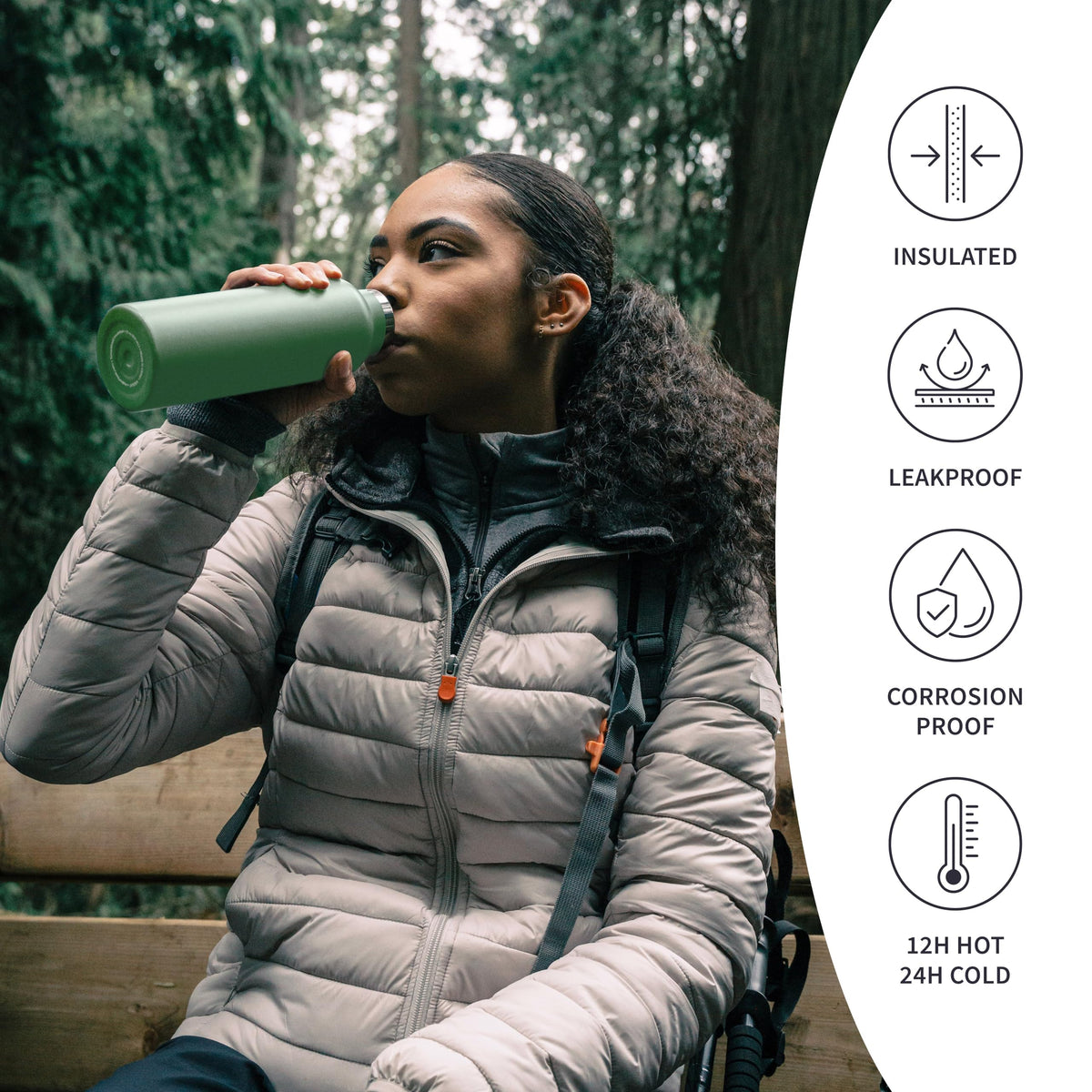 Bambaw interior stainless steel keeps flavors pure and plastic-free.