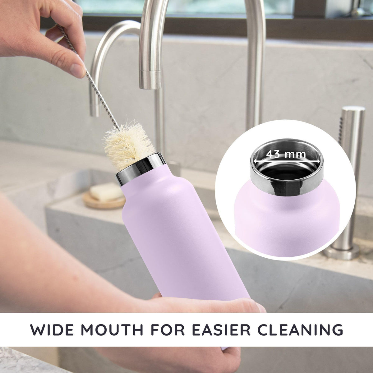 Bambaw stainless interior and lid highlight lead-free performance.