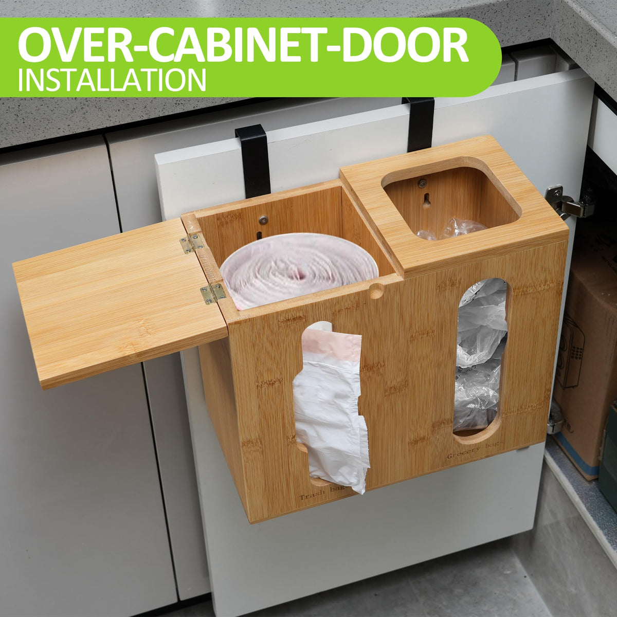 Bambition under-sink storage mount saving kitchen space