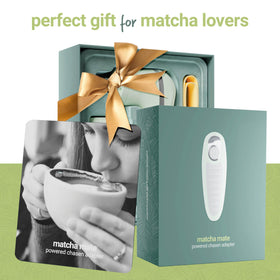 BAMBOOWORX Matcha Mate gift set ideal for matcha lovers.