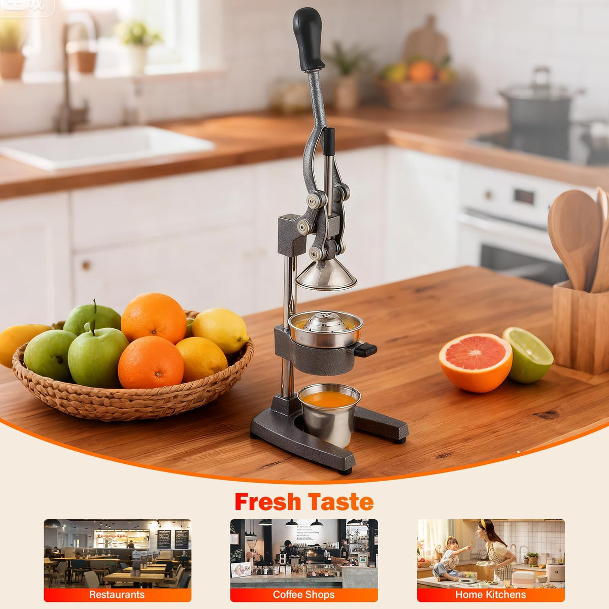 BAMBROX heavy 6.4 kg construction provides steady operation.