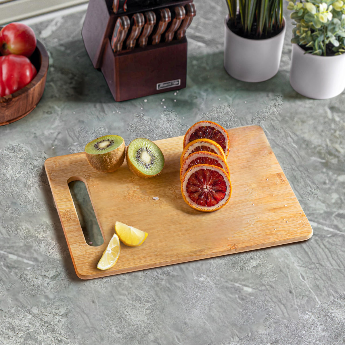 Perfect for outdoor gatherings and summer grilling prep beside the grill.