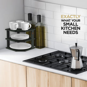 Bambüsi eco-friendly storage solution reduces clutter in busy kitchens.