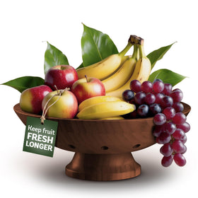 Bambüsi bamboo bowl blends farmhouse and modern decor.