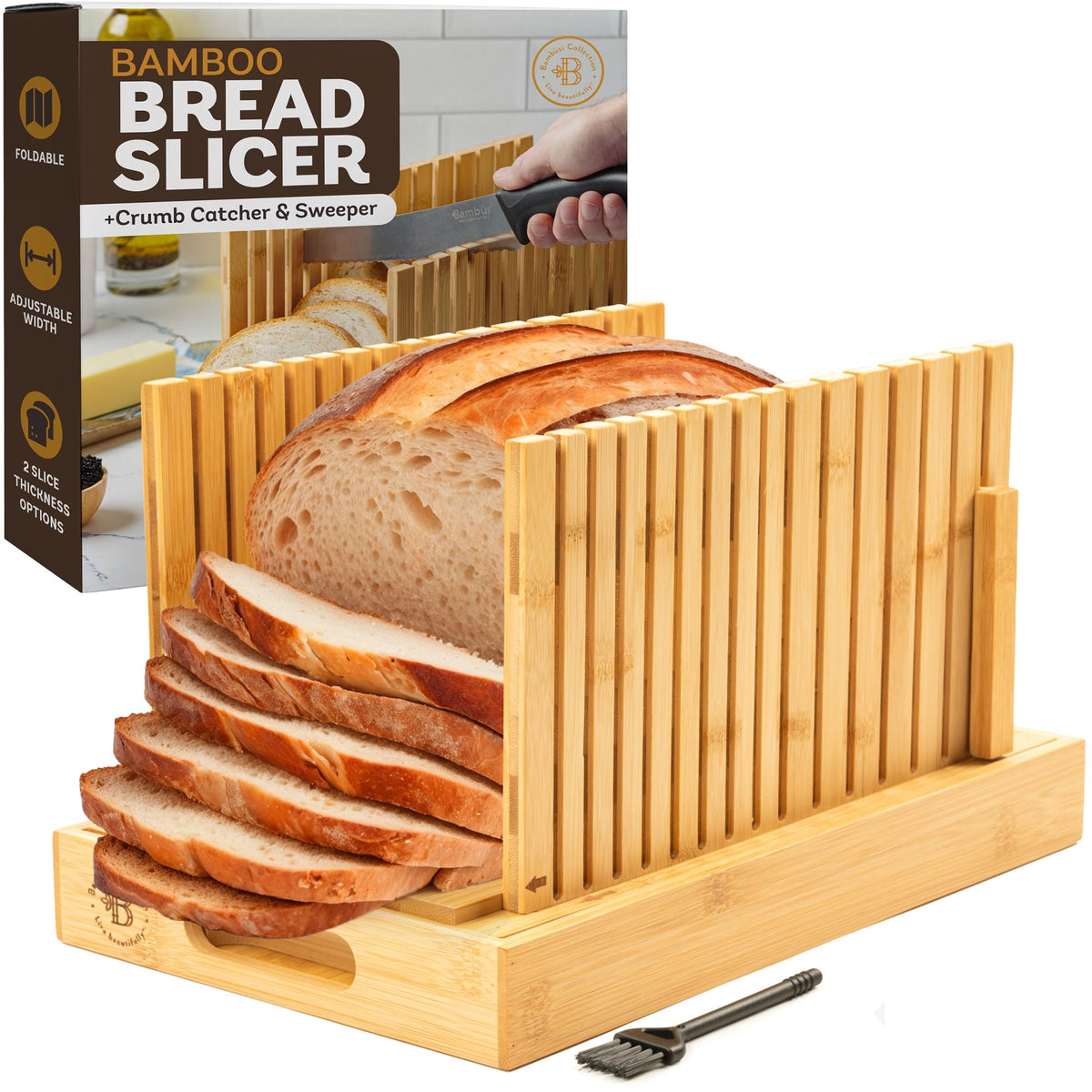 Bambüsi ideal kitchen gadget gift for bread lovers and home bakers.