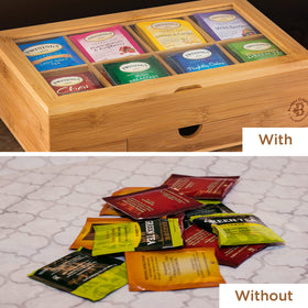 Bambüsi gift-ready box suits tea lovers on special occasions.