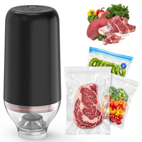BAMCOO handheld vacuum sealer pump body, compact and portable for on-the-go sealing.