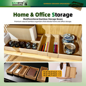 BAMOTTO CRAFTBAMBOO easy-clean bamboo designed for quick wipe-down and durable use