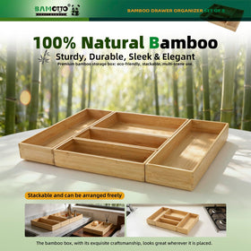 BAMOTTO CRAFTBAMBOO eco-friendly bamboo material supporting sustainable home organization