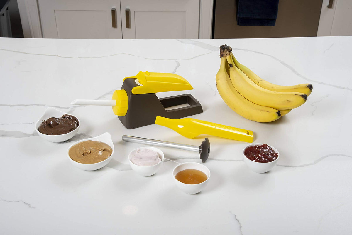 Banana Loca used for back-to-school snacks, creating healthy lunchbox options.