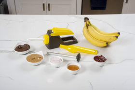 Banana Loca used for back-to-school snacks, creating healthy lunchbox options.