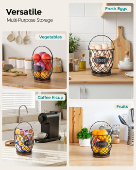 Banawey fruit and vegetable storage basket on kitchen counter