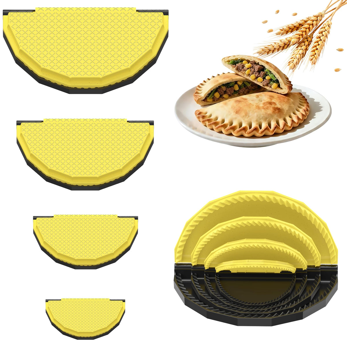 Bandiction tortilla sealer 4in size for compact, mess-free sealing of small tortillas.