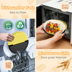 Bandiction tortilla sealer nesting design keeps your drawers tidy and organized.