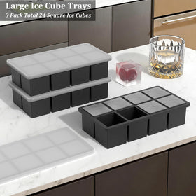 Bangp tray with large cubes release for quick cocktails without dilution