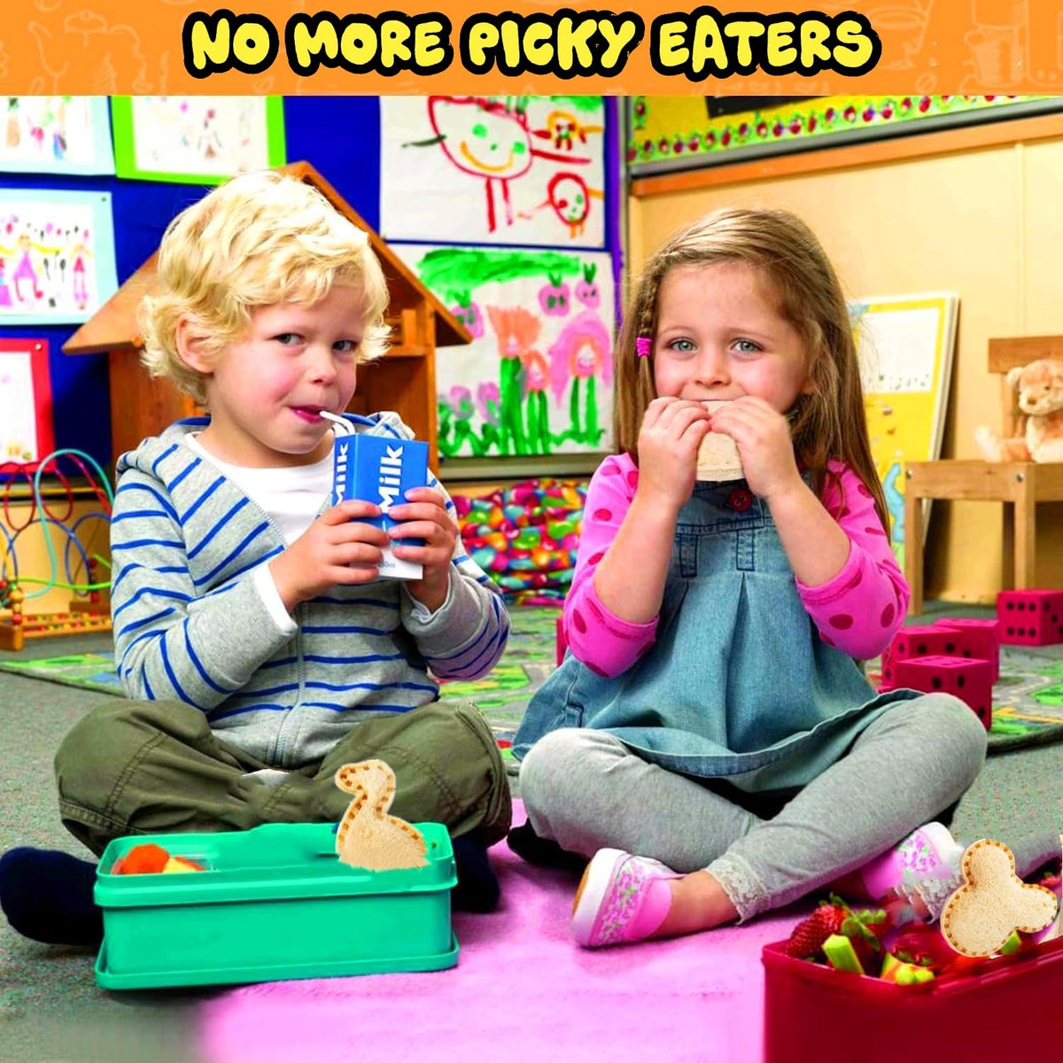 BANIC included mini forks for easy eating and dipping