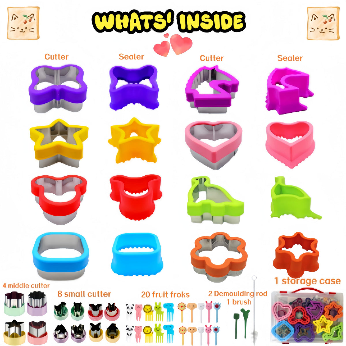 BANIC sandwich cutter press sealer shown for shaping fillings
