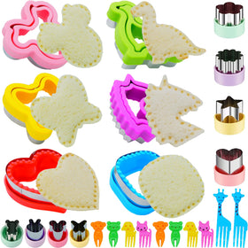 BANIC Uncrustable sandwich cutter heart shape for fun, crustless sandwiches your kids will love.