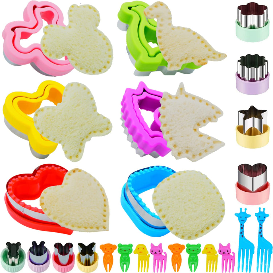BANIC Uncrustable sandwich cutter heart shape for fun, crustless sandwiches your kids will love.