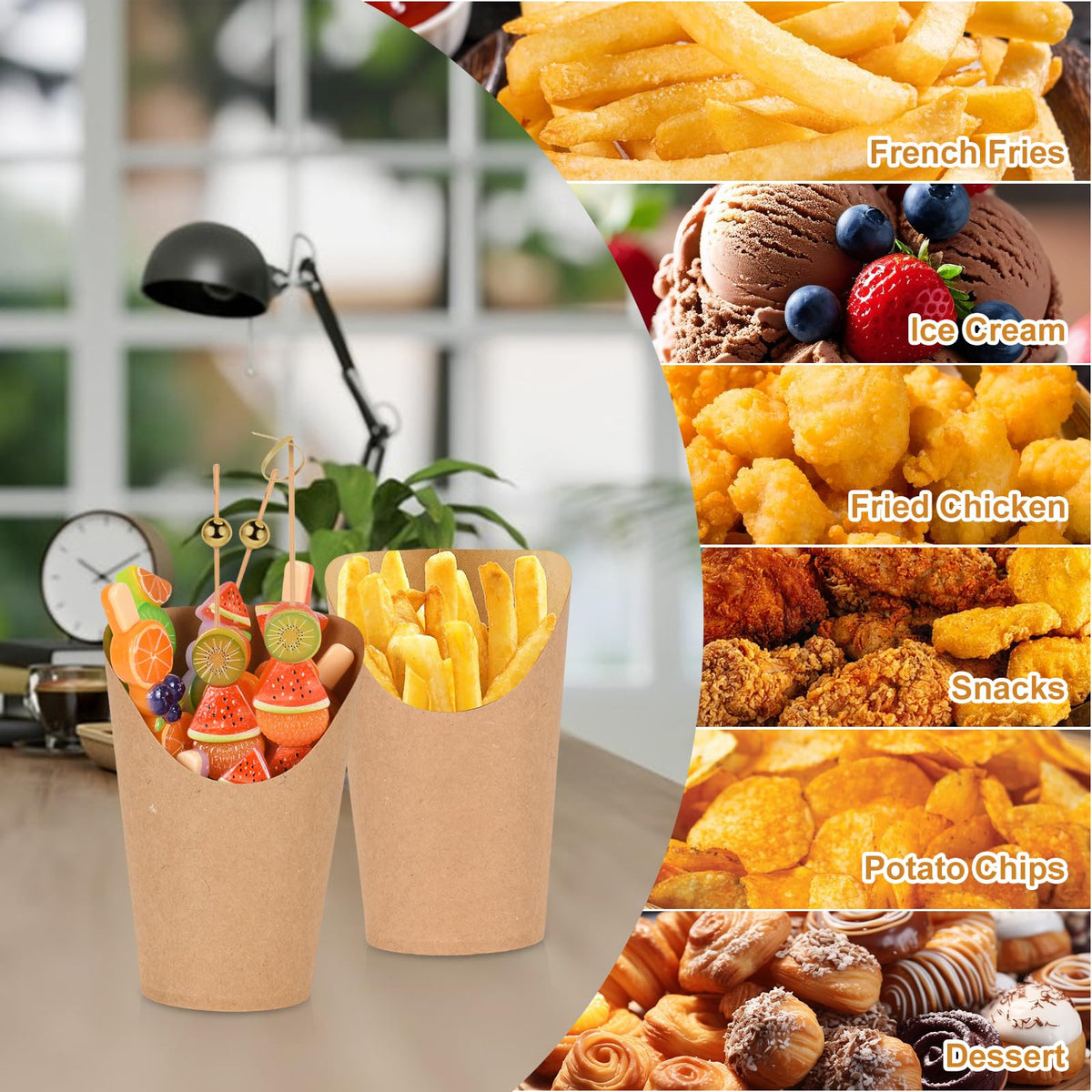 Baoxialikemao transparent bags showcasing snacks while blocking dust.