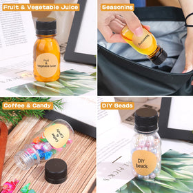 Barafat leak-proof mini bottles prevent spills in bags or cars during trips.