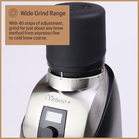 Baratza Virtuoso+ warranty and global support for home use