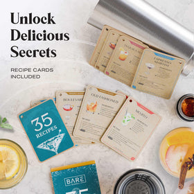 Gift-ready packaging makes Bare Barrel a thoughtful present.