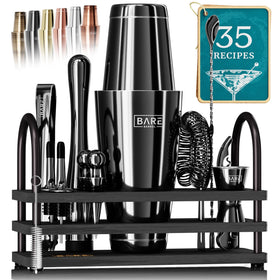 Bare Barrel 28oz Boston shaker for smooth, chilled cocktails at home.