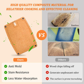 Barenthal large cutting board 14.5 x 10.75 inches for big tasks.