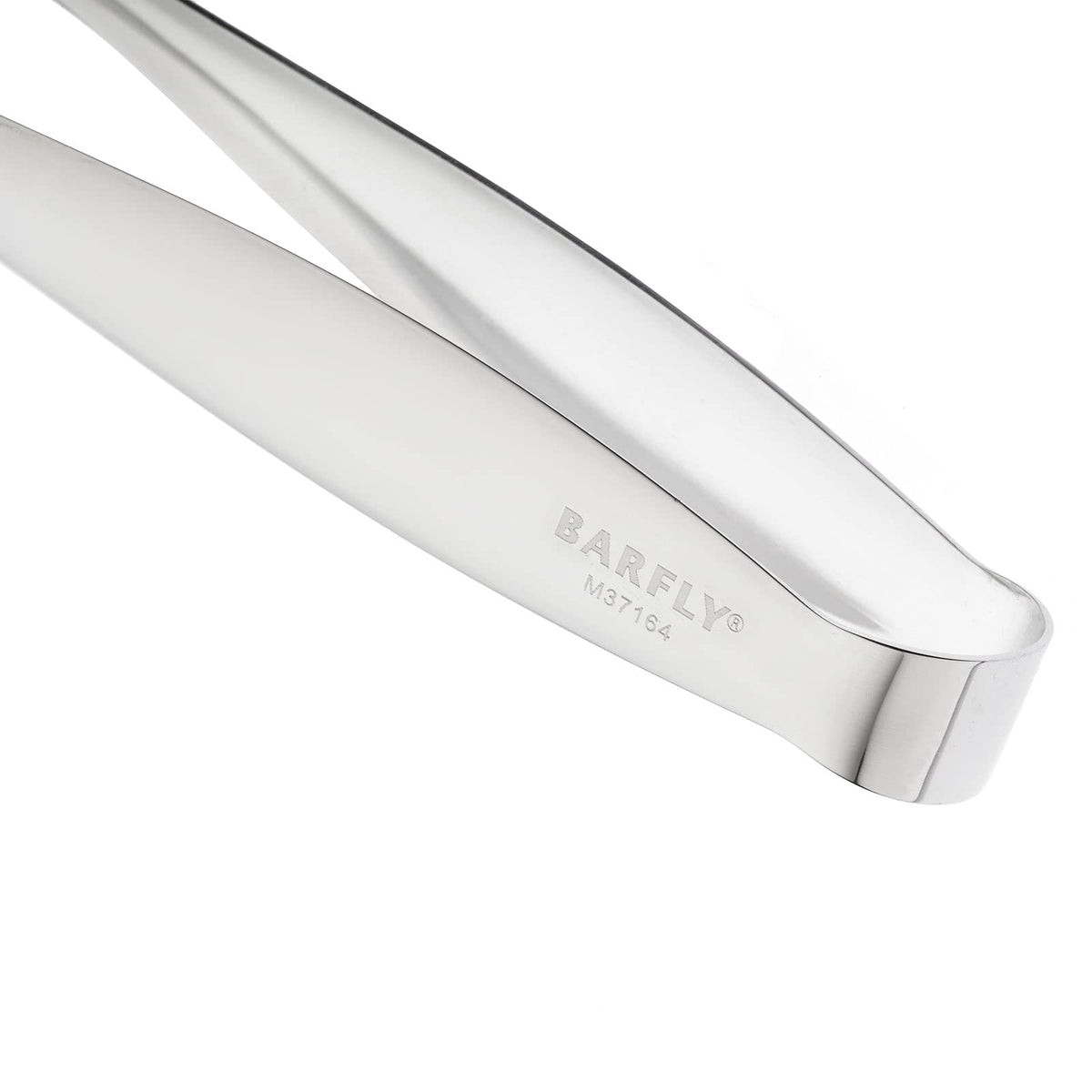 Barfly Ice Tong teeth grip ice securely without slipping