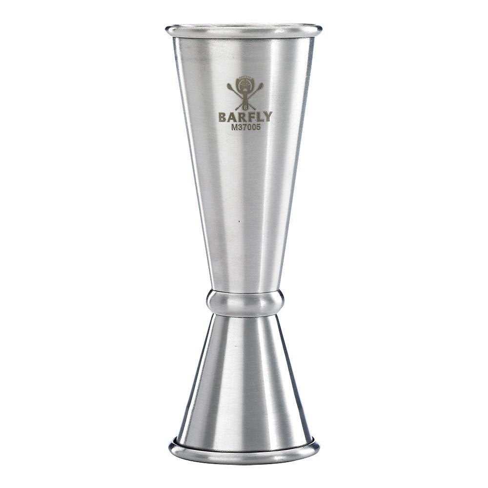 Barfly Japanese Style Jigger with 1oz-2oz capacity for precise pours.