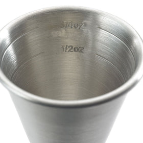 Barfly Japanese Style Jigger in stainless steel for durable daily use.