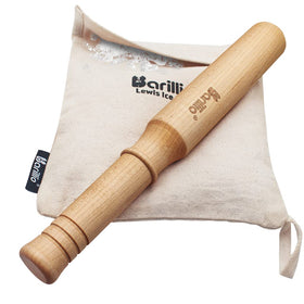 Barillio Big-Shot muddler with wooden handle for smooth muddling and rich flavors.