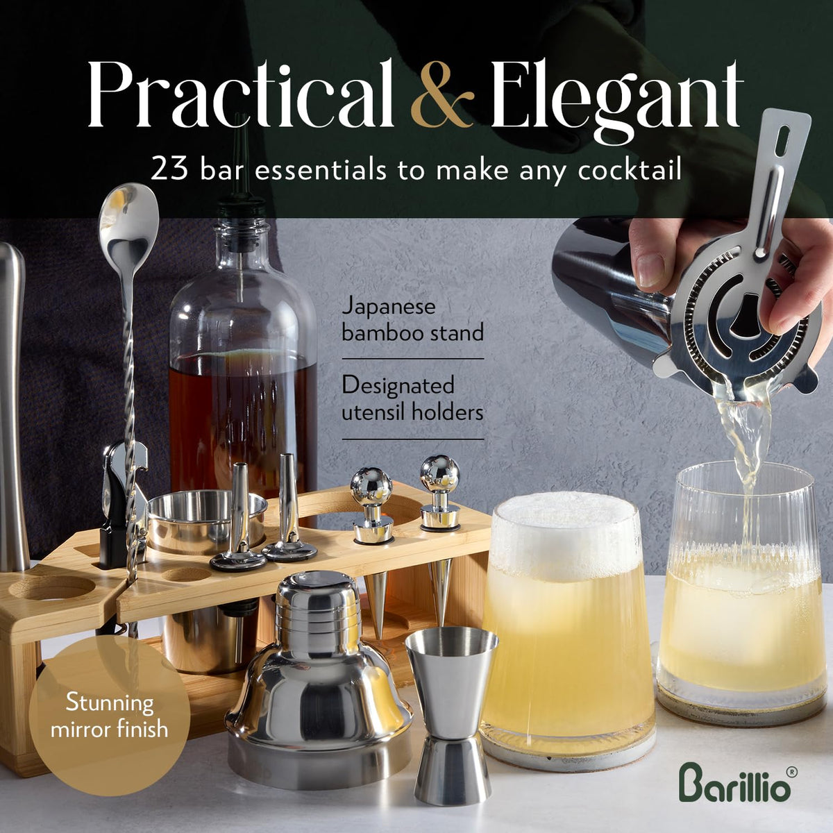 Barillio SS304 stainless steel tools offer rustproof durability for daily use