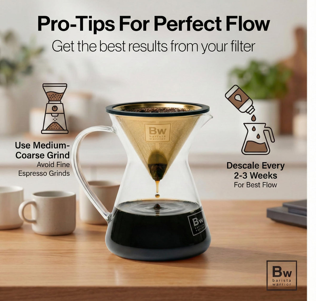 Barista Warrior eco-friendly alternative reducing paper waste.